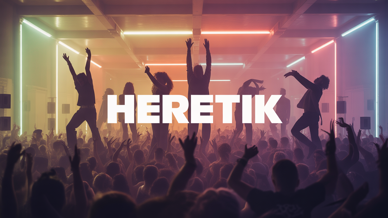 heretik foule danseurs musique électronique