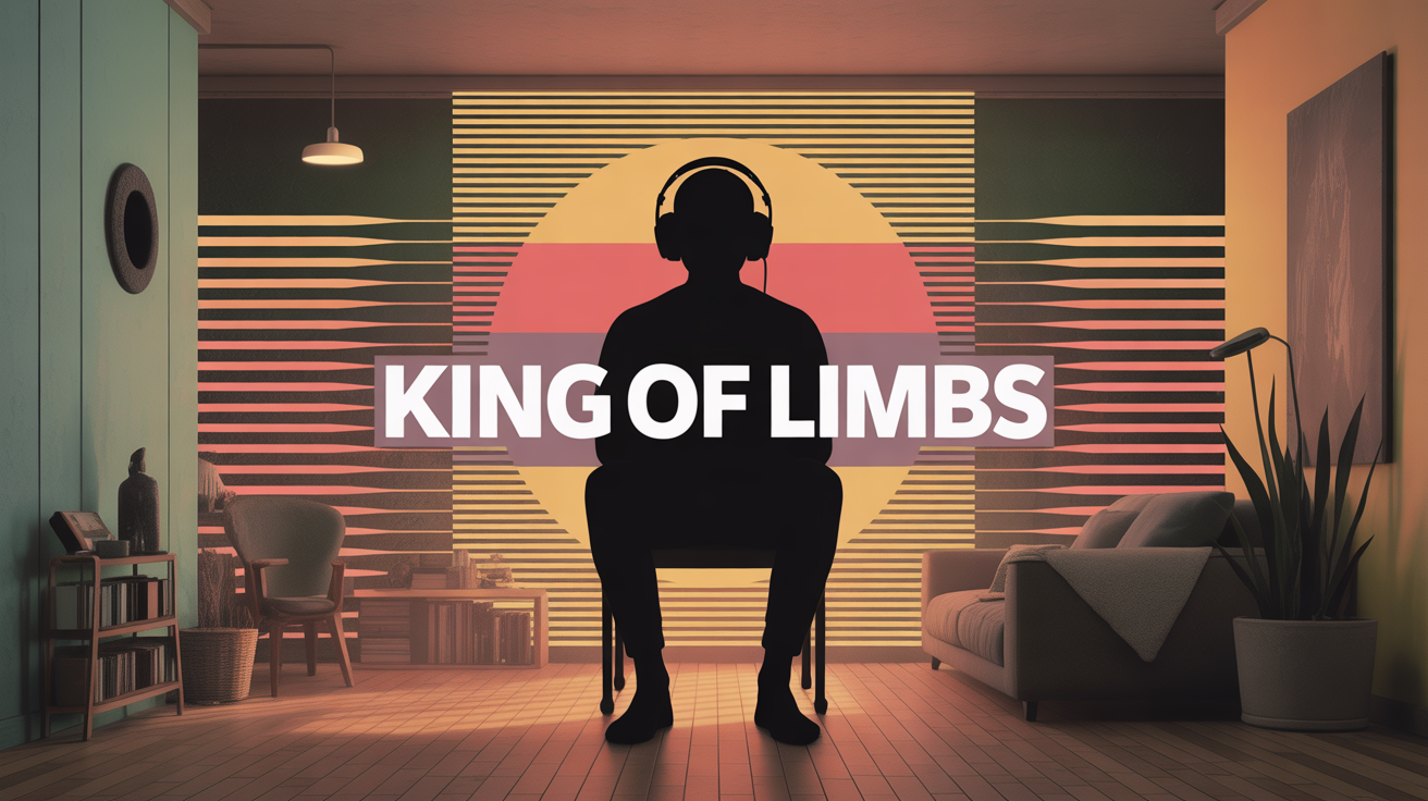 Silhouette casque audio King of Limbs