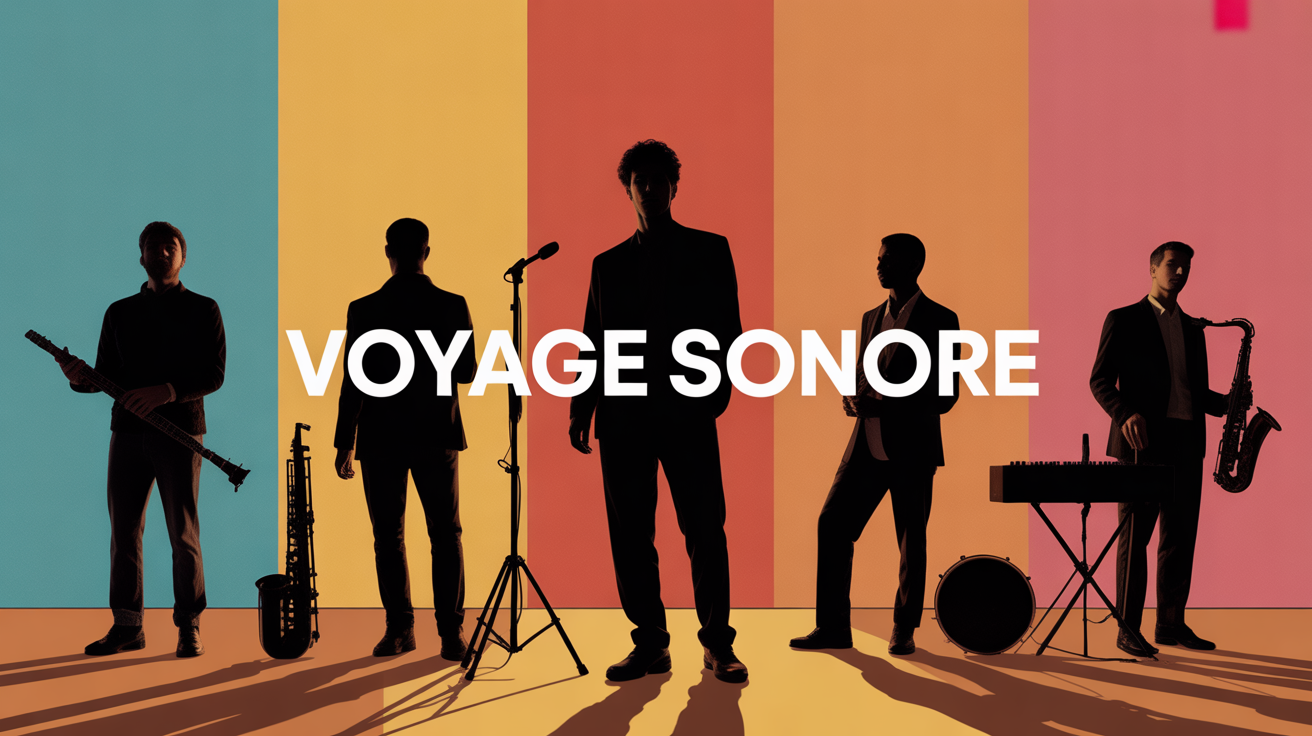 Voyage Sonore scène musiciens instruments monde