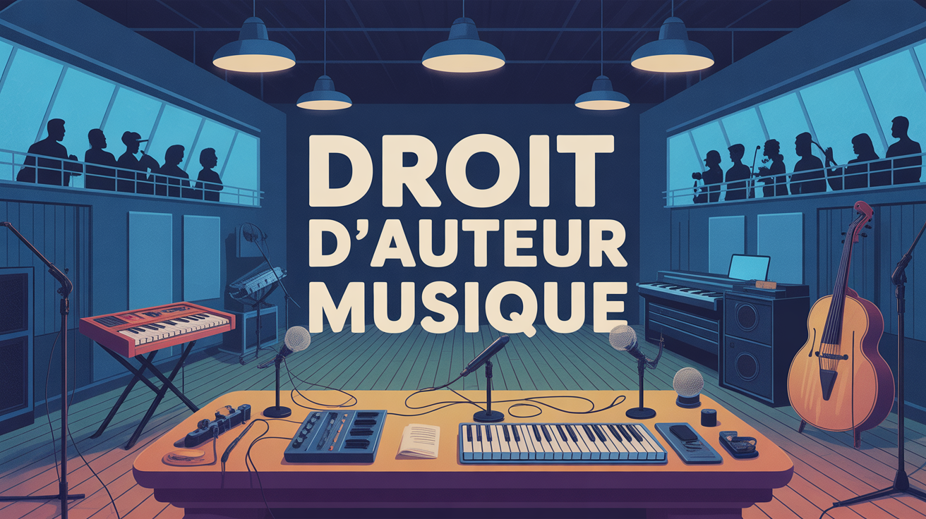 studio musique droit d auteur protection œuvre
