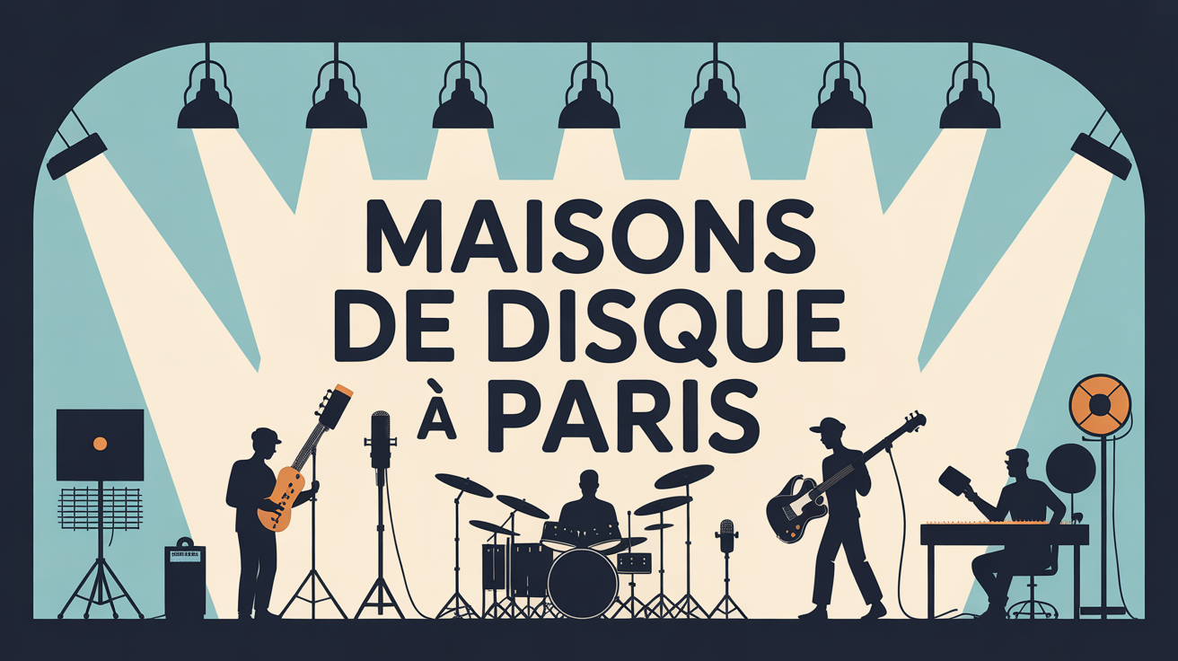 Studio enregistrement Paris maisons de disque