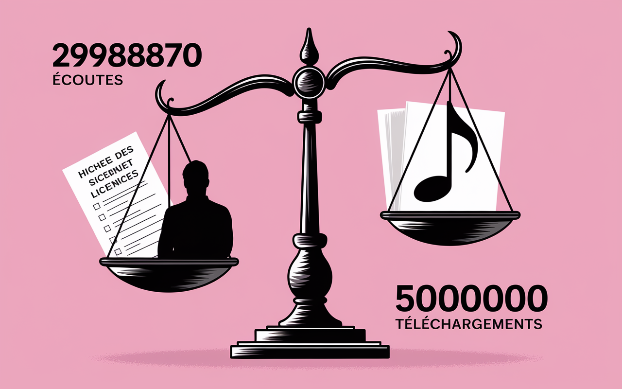 balance licence musique chiffres musique libre de droits