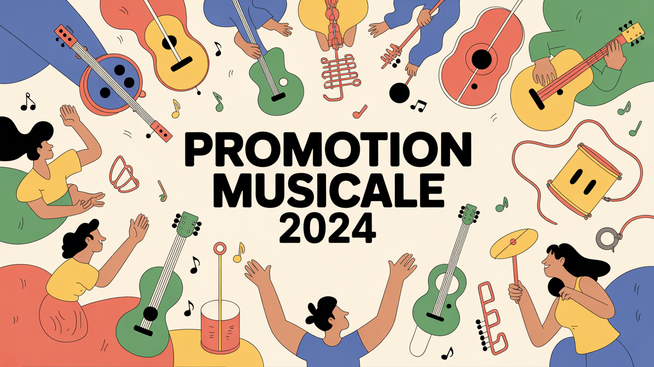 Foule instruments studio promotion musicale 2024