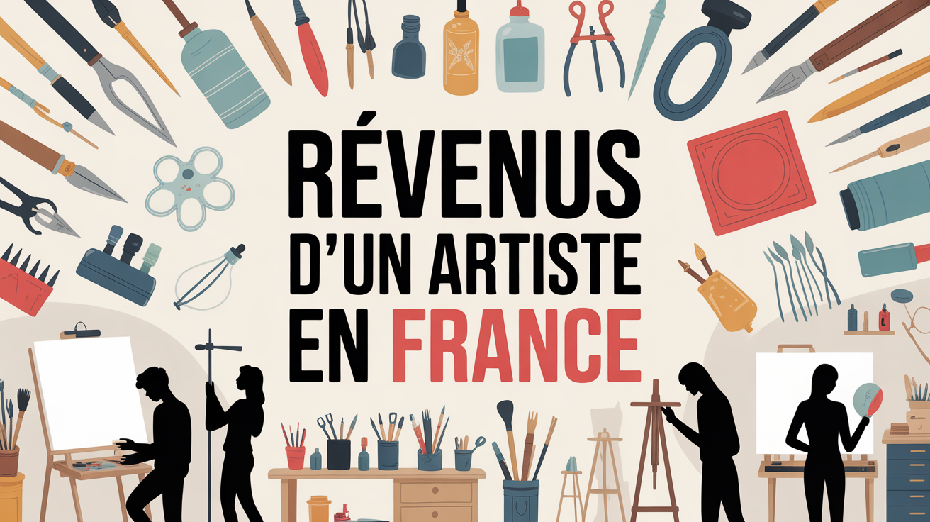 atelier artiste france titre revenus