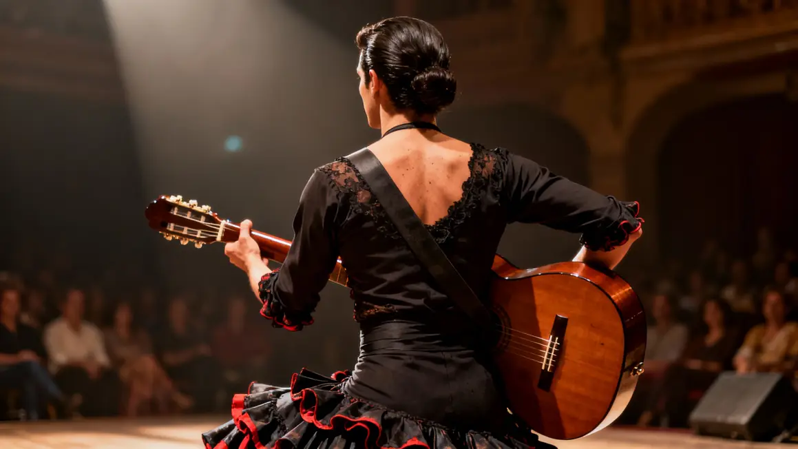anna calvi guitare flamenco scene