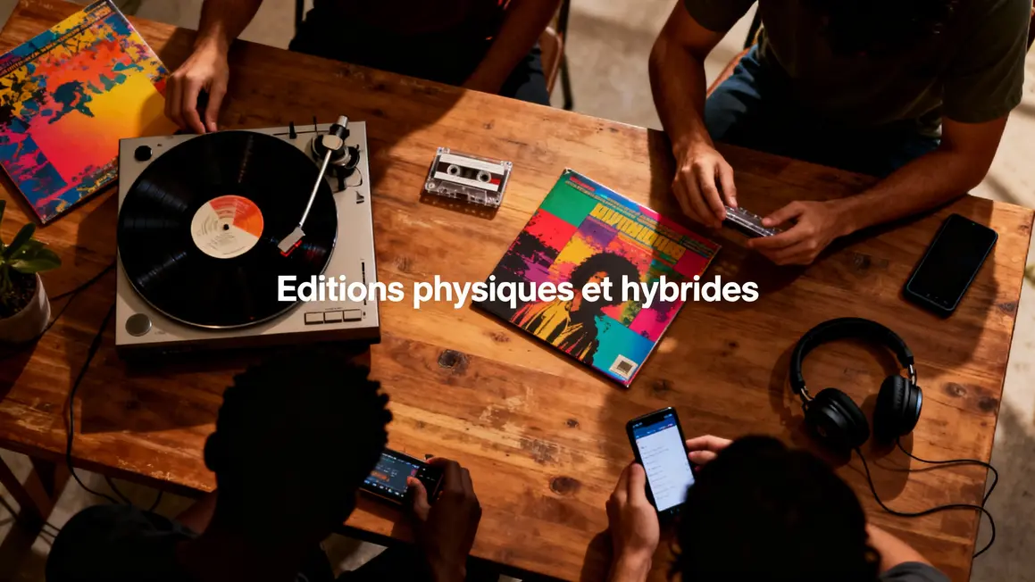Editions physiques hybrides musique 2026 vinyles cassettes