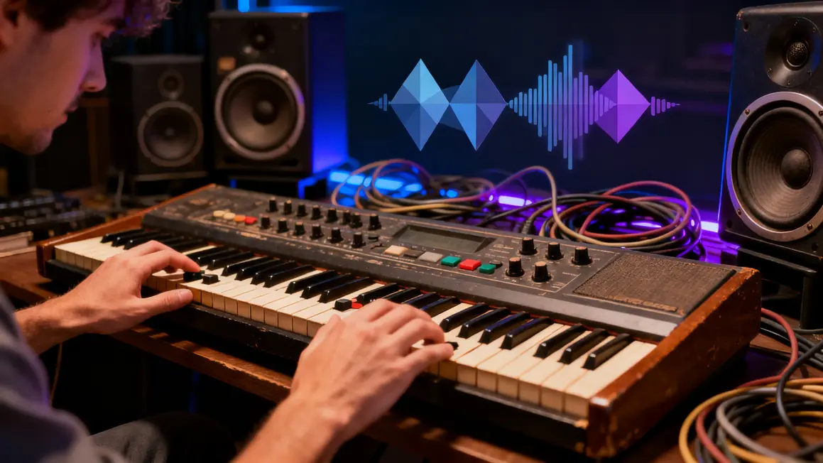 Synthétiseurs et cables sonores Gong Gong electro