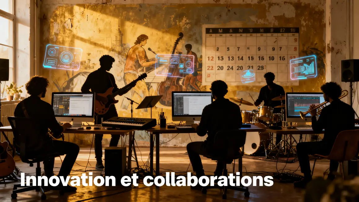 Collaborations musicales 2026 musiciens studio digital