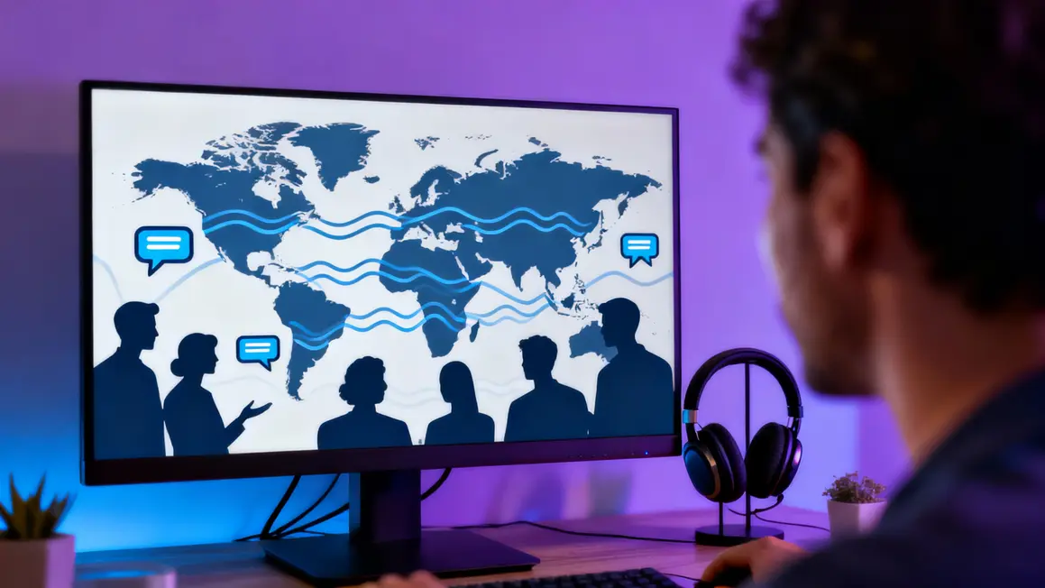 carte monde et discussions sur webradios musique electro gratuite