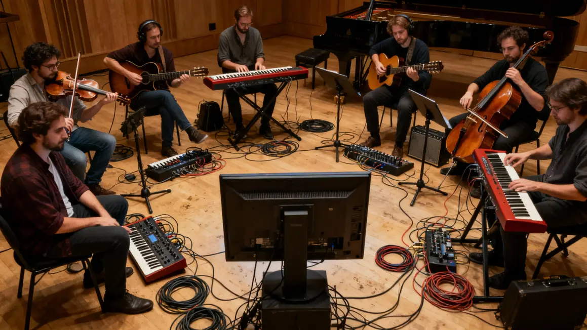 Groupe Ez3kiel musique hybride électricité et classiques