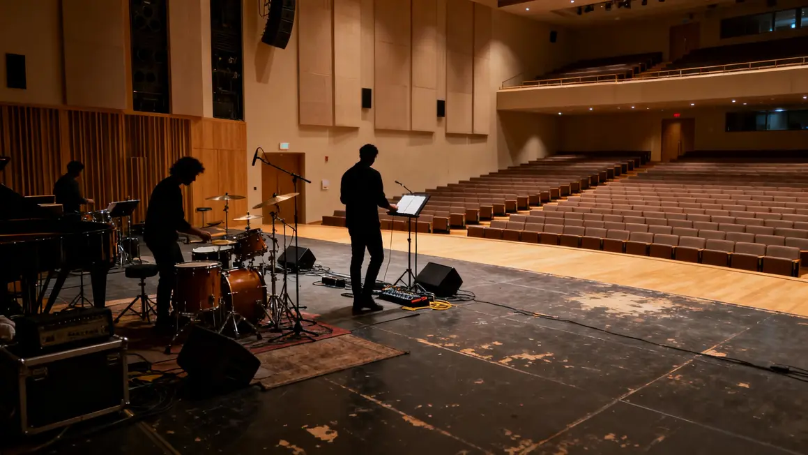 Intérieur du Silex Auxerre salle concerts scène musiques actuelles