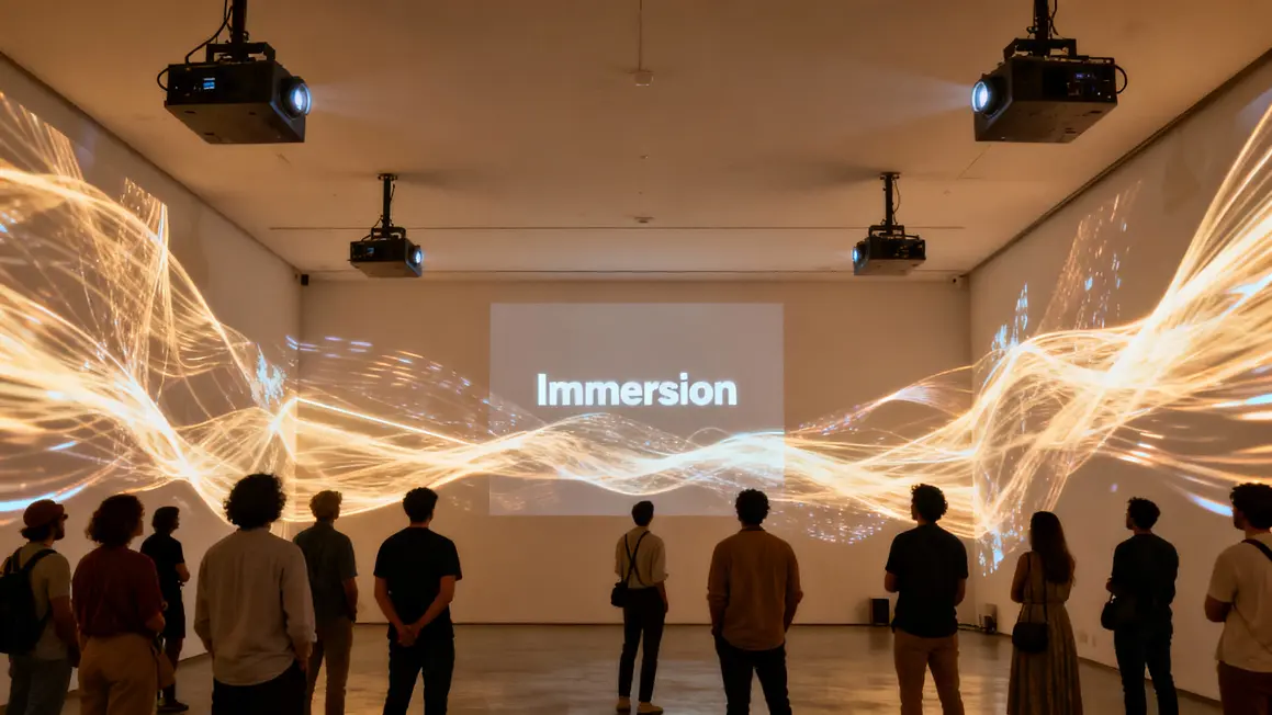 Mapping lumière immersive Ez3kiel projection live