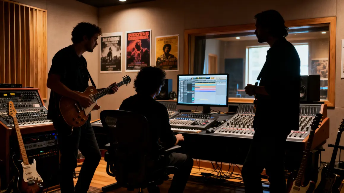 Musiciens studio Silex Auxerre musique indépendante