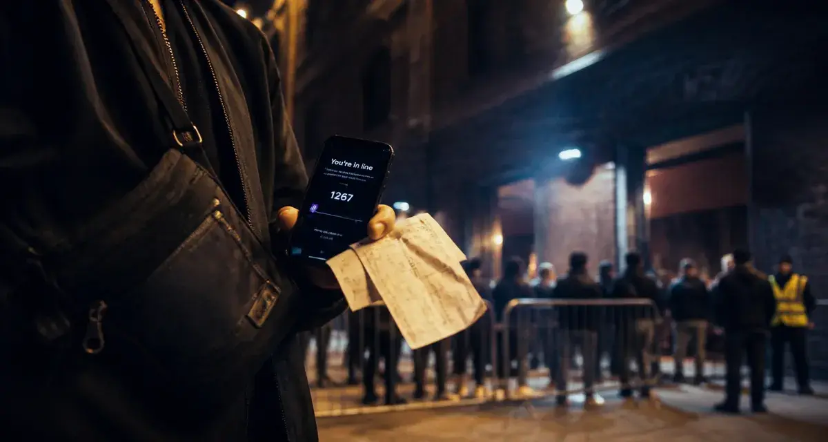 Concert Milan : billets froissés et file d’attente à l’entrée du live
